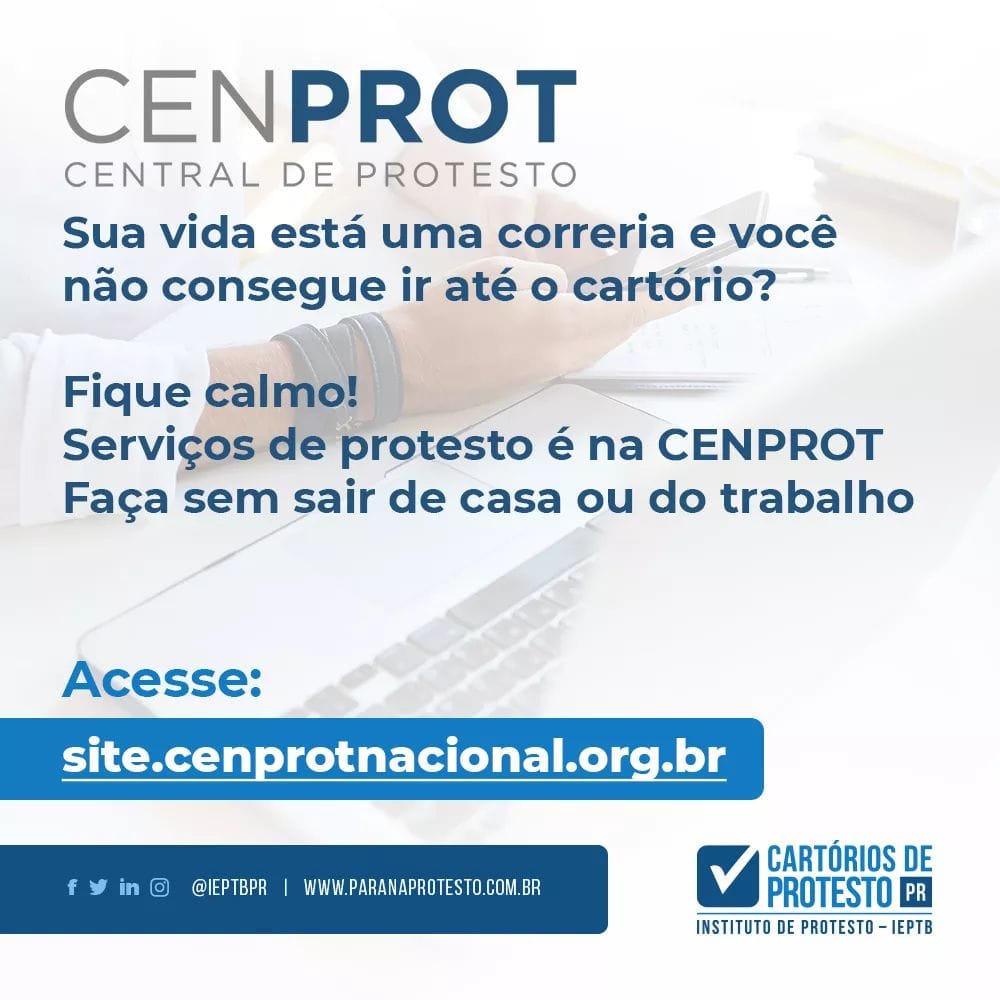 CENPROT - Central de Protesto